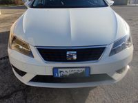 Usata Seat Leon 115 CV (84 kW) 2019 Bianco Berlina