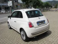 Usata Fiat 500 Lounge 75 CV (55 kW) 2007 Bianco Utilitaria