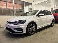 Usata VW Golf VII R-line 150 CV (110 kW) 2019 Bianco Berlina