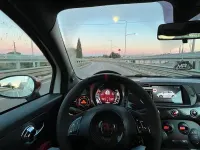 Usata Abarth 500 135 CV (99 kW) 2009 Bianco Utilitaria