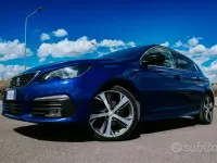 Usata Peugeot 308 GT-line 131 CV (96 kW) 2019 Bluazzurro Berlina