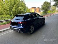 Usata Audi A3 Ambiente 150 CV (110 kW) 2024 Blu Utilitaria