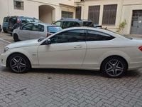 Usata Mercedes C220 Executive 177 CV (130 kW) 2012 Bianco Coupé