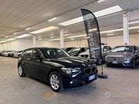 Usata BMW 118 Sport Line 143 CV (105 kW) 2014 Nero Utilitaria