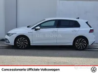 Usata VW Golf VIII Style 131 CV (96 kW) 2023 Bianco Berlina