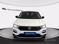Usata VW T-Roc Style 150 CV (110 kW) 2020 Bianco/tetto nero SUV