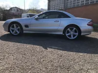 Begagnad Mercedes SL500 306 HK (225 kW) 2002 Grå Cab