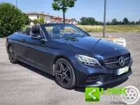 Usata Mercedes C200 Premium 184 CV (135 kW) 2019 Blu Cabrio