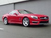 Usata Mercedes SL63 AMG AMG 537 CV (394 kW) 2012 Rosso Cabrio