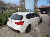 Usata BMW 116 M Sport 116 CV (85 kW) 2018 Bianco Utilitaria