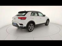 Usata VW T-Roc Advance 150 CV (110 kW) 2021 Bianco SUV
