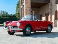 Usado Alfa Romeo Giulia Spider 92 CV (67 kW) 1964 Rojo Descapotable