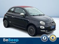 Usata Fiat 500C Lounge 105 CV (77 kW) 2015 Nero metallizzato Cabrio