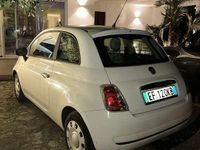 Usata Fiat 500 Lounge 69 CV (50 kW) 2010 Bianco Utilitaria