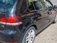 Usata VW Golf VI 110 CV (80 kW) 2009 Nero Utilitaria