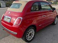Usata Fiat 500C 2011 Rosso Cabrio