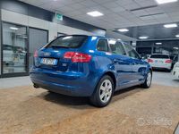 Usata Audi A3 Ambiente 160 CV (117 kW) 2010 Blu Utilitaria