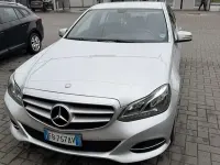 Usata Mercedes E220 Premium 170 CV (125 kW) 2015 Argento Berlina