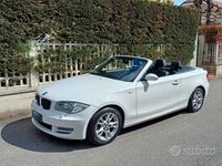 Usata BMW 118 Cabriolet 143 CV (105 kW) 2009 Bianco Cabrio