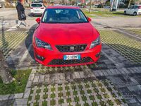 Usata Seat Leon ST FR 184 CV (135 kW) 2017 Rosso Station wagon