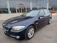 Usata BMW 520 Efficient Dynamics 184 CV (135 kW) 2013 Blu/azzurro Station wagon