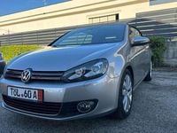 Usata VW Golf 160 CV (117 kW) 2011 Grigio chiaro Cabrio