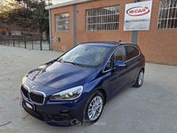 Usata BMW 218 Active Tourer Sport Line 140 CV (102 kW) 2019 Blu Monovolume