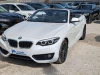 Usata BMW 218 Advantage 150 CV (110 kW) 2018 Bianco Cabrio