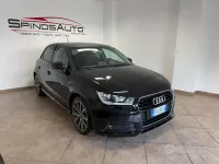 Usata Audi A1 S-Line 90 CV (66 kW) 2018 Nero Berlina