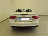 Usata Audi A5 Cabriolet S-Line 190 CV (139 kW) 2015 Bianco Cabrio