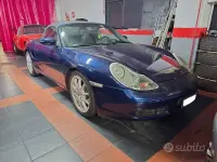 Usata Porsche Boxster 220 CV (161 kW) 2001 Blu Cabrio