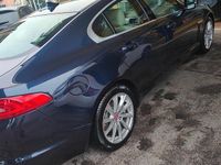 Usata Jaguar XF 240 CV (176 kW) 2015 Blu Berlina