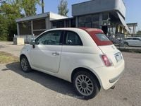 Usata Fiat 500C Lounge 95 CV (69 kW) 2009 Bianco Cabrio