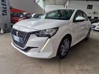 Usata Peugeot 208 Active 75 CV (55 kW) 2020 Bianco Utilitaria