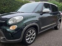 Usata Fiat 500L 105 CV (77 kW) 2015 Verde Monovolume