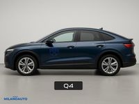 Usata Audi Q4 Sportback e-tron Ambiente 125 kW (170 CV) 2025 Blu SUV
