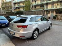 Usata Seat Leon ST Business 116 CV (85 kW) 2017 Argento Station wagon