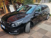 Usata Peugeot 308 SW Allure 131 CV (96 kW) 2021 Nero Station wagon