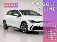 Usata VW Golf VIII R-line 131 CV (96 kW) 2024 Bianco