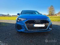 Usata Audi A3 S-Line 110 CV (80 kW) 2021 Blu Berlina