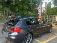 Usata BMW 118 M Sport 150 CV (110 kW) 2017 Grigio Berlina