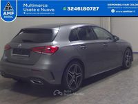 Usata Mercedes A180 AMG line 116 CV (85 kW) 2023 Grigio Berlina