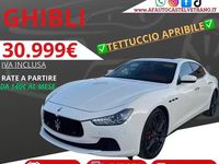 Usata Maserati Ghibli 275 CV (202 kW) 2017 Bianco Berlina
