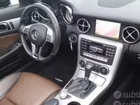 Usata Mercedes SLK200 AMG 184 CV (135 kW) 2013 Nero Cabrio