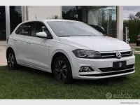 Usata VW Polo Comfortline 95 CV (69 kW) 2019 Bianco Utilitaria