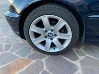 Usata BMW 320 Cabriolet 170 CV (125 kW) 2003 Blu Cabrio