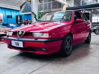 Usata Alfa Romeo 155 186 CV (136 kW) 1995 Rosso Berlina