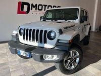 Usata Jeep Wrangler Unlimited Sahara 200 CV (147 kW) 2018 Bianco SUV