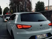Usata Seat Leon FR 131 CV (96 kW) 2020 Bianco Berlina