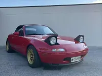 Usata Mazda MX5 116 CV (85 kW) 1990 Rosso Cabrio